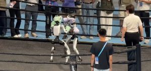 KI Roboter im Boxring
