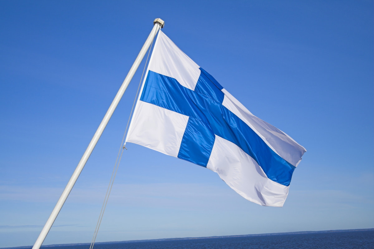 finnland flagge
