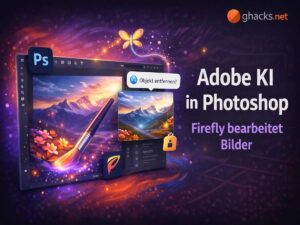 Adobe bringt KI Assistent in Photoshop und baut Firefly für Bildbearbeitung aus