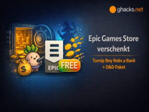 Epic Games verschenkt Turnip Boy Robs a Bank und Raistlin Paket für Idle Champions