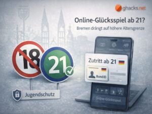 Online Glücksspiel bald erst ab 21? Bremen drängt auf strengere Altersgrenze im Netz