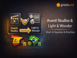 Avanti Studios baut Vertrieb über Light & Wonder aus und startet mit Spanien und Brasilien