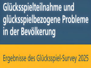 Glücksspiel-Survey 2025 zeigt stabiles Bild, Risiken bleiben bei Automatenspielen und Livewetten