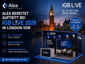 Alea bereitet Auftritt bei iGB L!VE 2026 in London vor