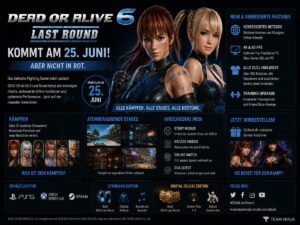 Dead or Alive kehrt zurück: Last Round startet am 25. Juni mit Gratis-Version
