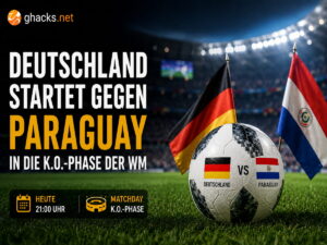 Deutschland startet gegen Paraguay in die K.o.-Phase der WM