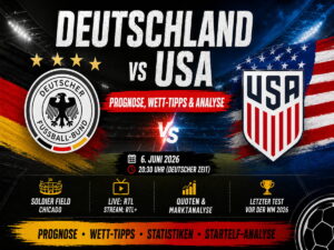 USA gegen Deutschland: Quoten, Übertragung und Wett-Tipps zur WM-Generalprobe
