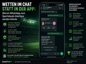 Wetten im Chat statt in der App: Warum WhatsApp zum Sportsbook-Interface werden könnte