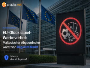 EU-Glücksspiel-Werbeverbot: Maltesischer Abgeordneter warnt vor illegalem Markt