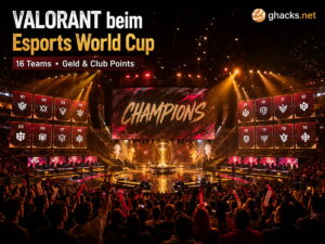 VALORANT beim Esports World Cup: 16 Teams kämpfen um Geld und Club Points
