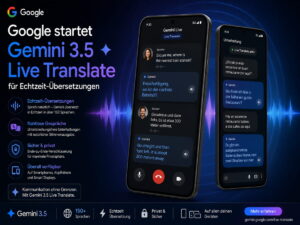 Google startet Gemini 3.5 Live Translate für Echtzeit-Übersetzungen
