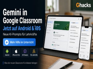 Gemini in Google Classroom kommt auf Android und iOS: Lehrkräfte bekommen neue KI-Prompts