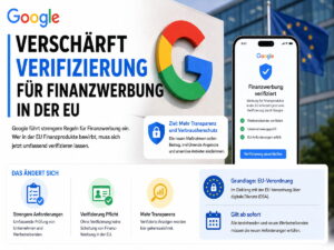 Google macht Finanzwerbung in Europa strenger: 30 Tage bis zur Verifizierung