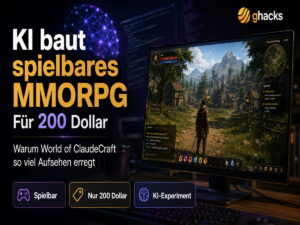 KI baut spielbares MMORPG für 200 Dollar: Warum World of ClaudeCraft so viel Aufsehen erregt