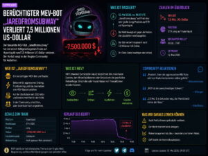 Berüchtigter MEV-Bot Jaredfromsubway verliert 7,5 Millionen US-Dollar