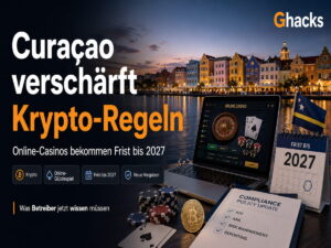 Curaçao verschärft Krypto-Regeln: Online-Casinos bekommen Frist bis 2027