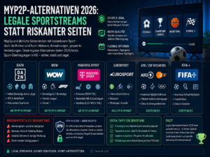 Myp2p-Alternativen 2026: Legale Sportstreams statt riskanter Seiten