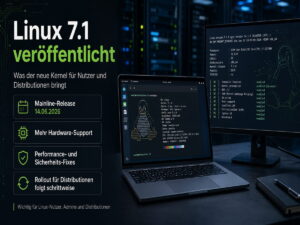 Linux 7.1 veröffentlicht: Was der neue Kernel für Nutzer und Distributionen bringt