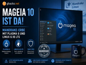 Mageia 10 ist da: Mandrake-Erbe mit Plasma 6 und Linux 6.18 LTS
