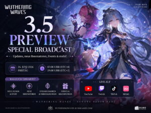 Wuthering Waves 3.5 Preview startet heute: Uhrzeit, Stream und Erwartungen