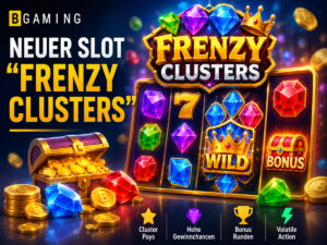 BGaming veröffentlicht neuen Slot Frenzy Clusters mit Cluster-Mechanik