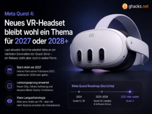 Meta Quest 4: Neues VR-Headset bleibt wohl ein Thema für 2027 oder 2028