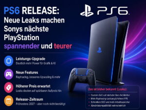 PS6 Release: Neue Leaks machen Sonys nächste PlayStation spannender und teurer