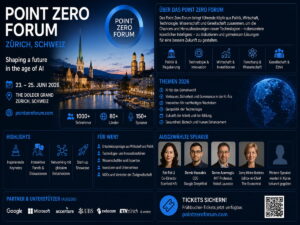 Point Zero Forum startet heute in Zürich: Krypto-, Fintech- und KI-Regulierung im Fokus