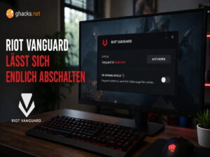 Riot Vanguard startet bald nur noch beim Spielen