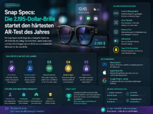 Snap Specs: Die 2.195-Dollar-Brille startet den härtesten AR-Test des Jahres
