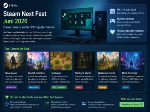 Steam Next Fest Juni 2026: Diese Demos sollten PC-Spieler testen