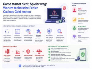 Game startet nicht, Spieler weg: Warum technische Fehler Casinos Geld kosten