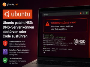 Ubuntu patcht NSD: DNS-Server können abstürzen oder Code ausführen