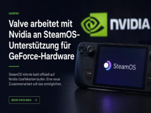 SteamOS auf GeForce-PCs: Valve arbeitet mit Nvidia am großen Linux-Gaming-Schritt