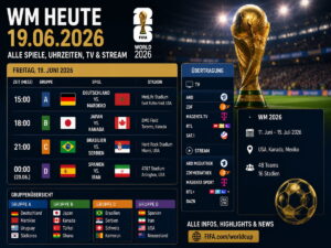WM heute live: USA und Brasilien im Free-TV, MagentaTV zeigt die Nachtspiele