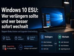 Windows 10 ESU: Wer verlängern sollte und wer besser sofort wechselt