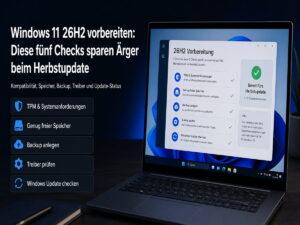 Windows 11 26H2 vorbereiten: Diese fünf Checks sparen Ärger beim Herbstupdate