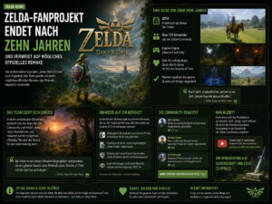 Zelda-Fanprojekt endet nach zehn Jahren und verweist auf Nintendos Switch-2-Version