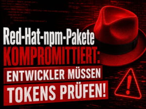Red-Hat-npm-Pakete kompromittiert: Entwickler müssen Tokens prüfen