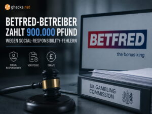 Betfred-Betreiber zahlt 900.000 Pfund wegen Social-Responsibility-Fehlern