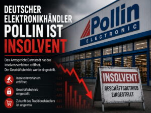 Pollin Electronic stellt Insolvenzantrag, Onlineshop läuft weiter
