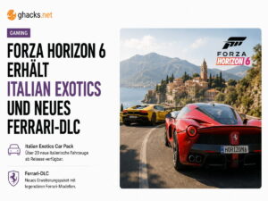 Forza Horizon 6 erhält Italian Exotics und neues Ferrari-DLC