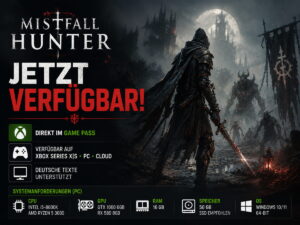 Mistfall Hunter veröffentlicht und startet im Game Pass