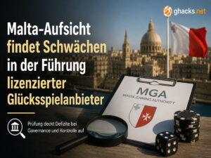 Malta-Aufsicht findet Schwächen in der Führung lizenzierter Glücksspielanbieter