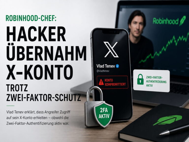 Robinhood-Chef: Hacker übernahm X-Konto trotz Zwei-Faktor-Schutz