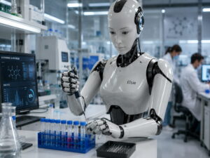 Humanoider KI-Roboter „Elsie“ soll Laborpersonal ersetzen beziehungsweise entlasten
