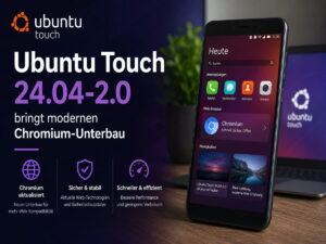 Ubuntu Touch 24.04-2.0 bringt Chromium 134 und neue Smartphone-Funktionen