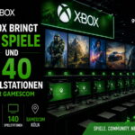 Xbox bringt 25 Spiele und 140 Spielstationen zur Gamescom