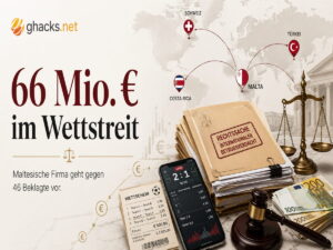 Maltesische Firma fordert 66 Millionen Euro in Sportwetten-Betrugsfall