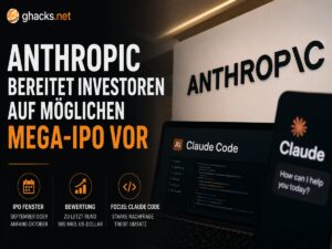 Anthropic bereitet Investoren auf möglichen Mega-IPO vor